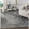 Safavieh Adirondack Power Loomed Rectangle Rug- Grey - Black- 8 x 10 ft. ADR109B-8 - alternate 2
